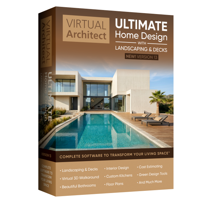 Virtual Architect Ultimate Home with Landscaping & Decks 13