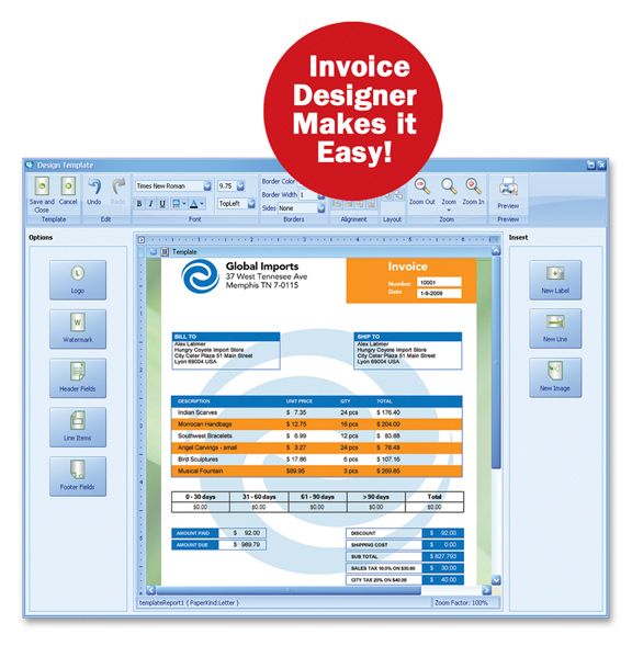 My invoices and estimates review